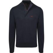 Trui New Zealand Auckland NZA Half Zip Trui Akar Melange Navy