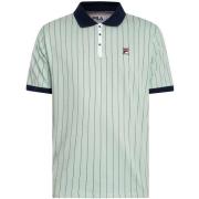 Polo Shirt Korte Mouw Fila BB1 Classic Vintage Gestreept Poloshirt