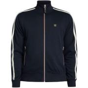Trainingsjack Trojan Trackjack met dubbele strepen en contrasterende r...