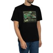 T-shirt Korte Mouw Lacoste Plan Graphic T-shirt