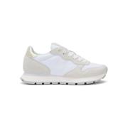 Lage Sneakers Sun68 Z36202 ALLY GOLD SILVER-330 01 BIANCO