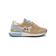 Lage Sneakers Sun68 Z36214 STARGIRL GLITTER-591 16 BEIGE
