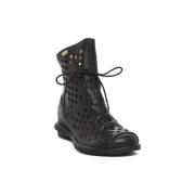 Enkellaarzen Laura Vita NOIR 11 CYRIELLE ROUGE