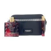 Geurset Versace Set Eros Flame 100ml Parfum + Mini 10ml + Trousse