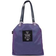 Handtas Munich Gogo Spin Reversible Tote Bag Purple/Aqua 7113554