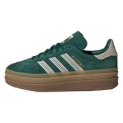 Lage Sneakers adidas Gazelle Bold Collegiate Green White Gold