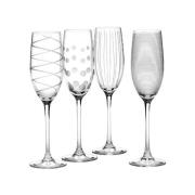 Feestelijke decoraties Mikasa Flûtes à champagne Cheers en verre crist...