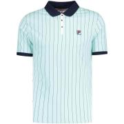 Polo Shirt Korte Mouw Fila BB1 Classic Striped Polo Shirt Surf Spray/ ...