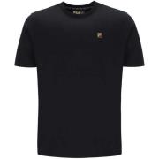 T-shirt Korte Mouw Fila Gold Yaxley 4 Premium T-Shirt Black