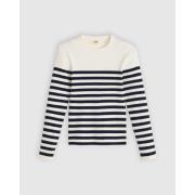 Trui Levis A0719 0036 - ADRIENNE STRIPE-EGRET