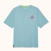 T-shirt Korte Mouw Munich Streetwear 2507638 Oversize T-Shirt Turquois...