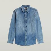 Overhemd Lange Mouw G-Star Raw D27681-D252-H954 FADED BLUE KYANITE