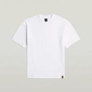 T-shirt Korte Mouw G-Star Raw D29291-D709 GS-01 RELAXED R T-110 WHITE