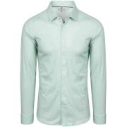 Overhemd Lange Mouw Desoto Overhemd Oxford Optics Turquoise