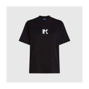 T-shirt Korte Mouw Karl Lagerfeld KLJ SLIM SS K LOGO TEE