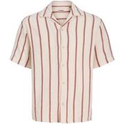 Overhemd Korte Mouw Jack &amp; Jones Coba Stripe Resort Shirt