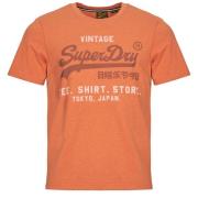 T-shirt Korte Mouw Superdry Vl Heritage Relaxed Tee