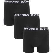 Boxers Björn Borg Boxers Cotton Stretch 3-Pack Zwart