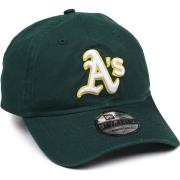 Pet New-Era Oakland Athletics Cap Washed Donkergroen