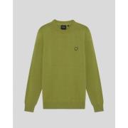 Trui Lyle &amp; Scott KN2136V COTTON CREW-Y123 SHRUB GREEN