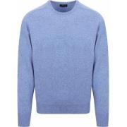 Trui William Lockie Pullover O-neck Lambswool Glacier