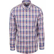 Overhemd Lange Mouw Mcgregor Overhemd Poplin Ruiten Multicolour