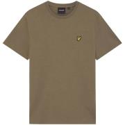 T-shirt Lyle &amp; Scott Plain T-Shirt Khaki Ash