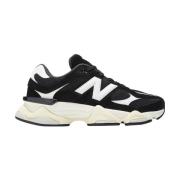 Lage Sneakers New Balance 9060 Black White