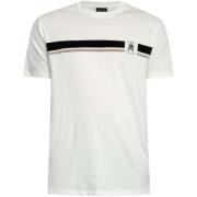 T-shirt Korte Mouw EAX T-shirt met logostreep