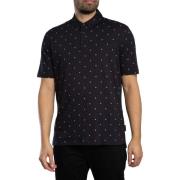 Polo Shirt Korte Mouw EAX Poloshirt met logopatroon