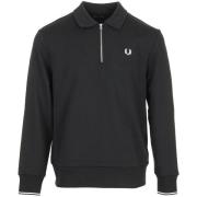 Sweater Fred Perry Half Zip Collared Sweatshirt