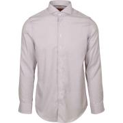 Overhemd Lange Mouw Suitable Overhemd Jacquard Luxe Rood