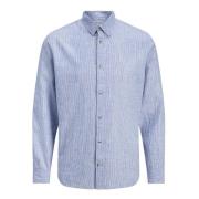 Overhemd Lange Mouw Jack &amp; Jones 12289174 SUMMER LINEN-INFINITY ST...