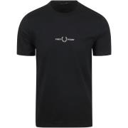 T-shirt Fred Perry T-Shirt M4580 Navy 248