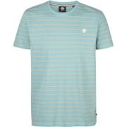 T-shirt Petrol Industries Knitted T-Shirt Mahi Ocean Blauw