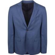 Colbert Suitable Toulon Kostuum Wol Blauw