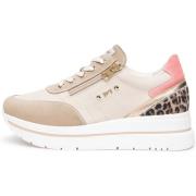 Lage Sneakers NeroGiardini Velour Velvet Milk 1039 T.Aida Leo +Iri Net...