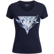 T-shirt Korte Mouw Guess SS CN FEATHER TRIANGLE TEE W6GI11 K3026