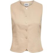 Gilet Only Onlgoa S/L Linen Bl Waistcoat Cc Tlr 15363724