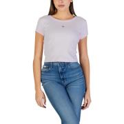 T-shirt Korte Mouw Calvin Klein Jeans A- WOVEN LABEL 2X2 R LV047C200G