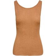 Top Only Onlanna Sl Glitter Revers Rib Top Knt 15364900