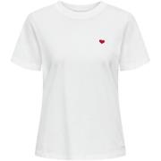 T-shirt Korte Mouw Jacqueline De Yong JDYPISA S/S PRINT TOP JRS NOOS 1...