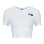 T-shirt Korte Mouw The North Face S/S Essential Cropped Slim Tee
