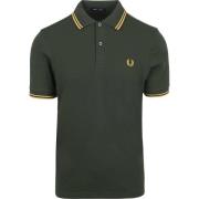 T-shirt Fred Perry Polo M3600 Donkergroen Y22