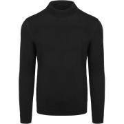 Trui Suitable Pullover Cooldry Knit Turtleneck Schwarz