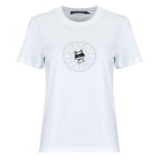 T-shirt Korte Mouw Karl Lagerfeld IKON RS CIRCLE T-SHIRT