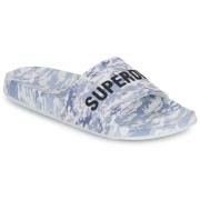 Teenslippers Superdry Camo Print Pool Slide