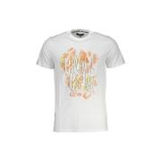 T-shirt Korte Mouw Roberto Cavalli qxt61mjd0601fae220bianco00052xl