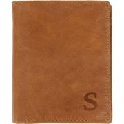 Portemonnee Suitable Portemonnee Nikkei Lichtbruin Leer - Skim Proof