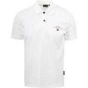 T-shirt Napapijri Polo Elbas Wit